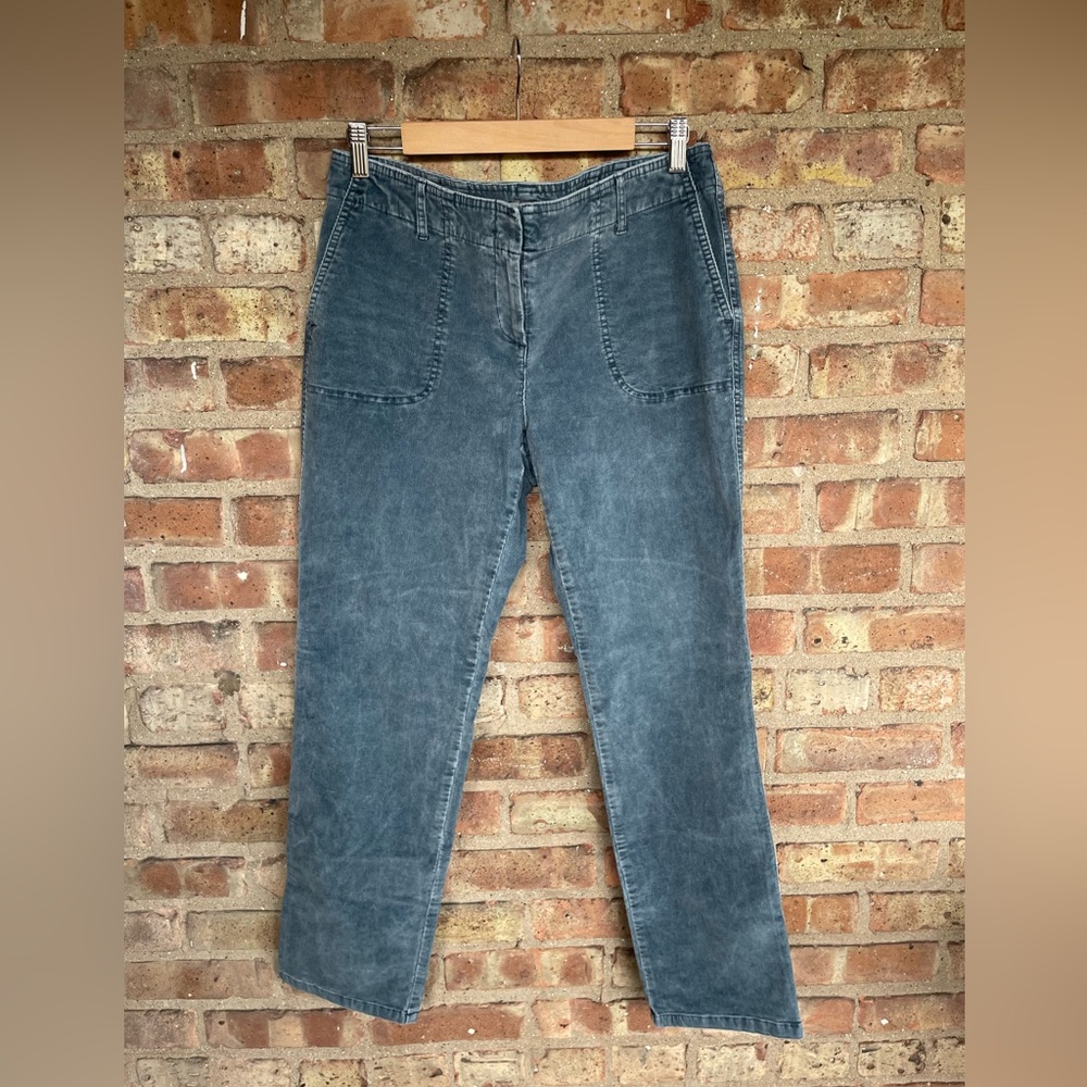 J. Jill Patch Pocket Straight Leg Corduroy Pants🖤